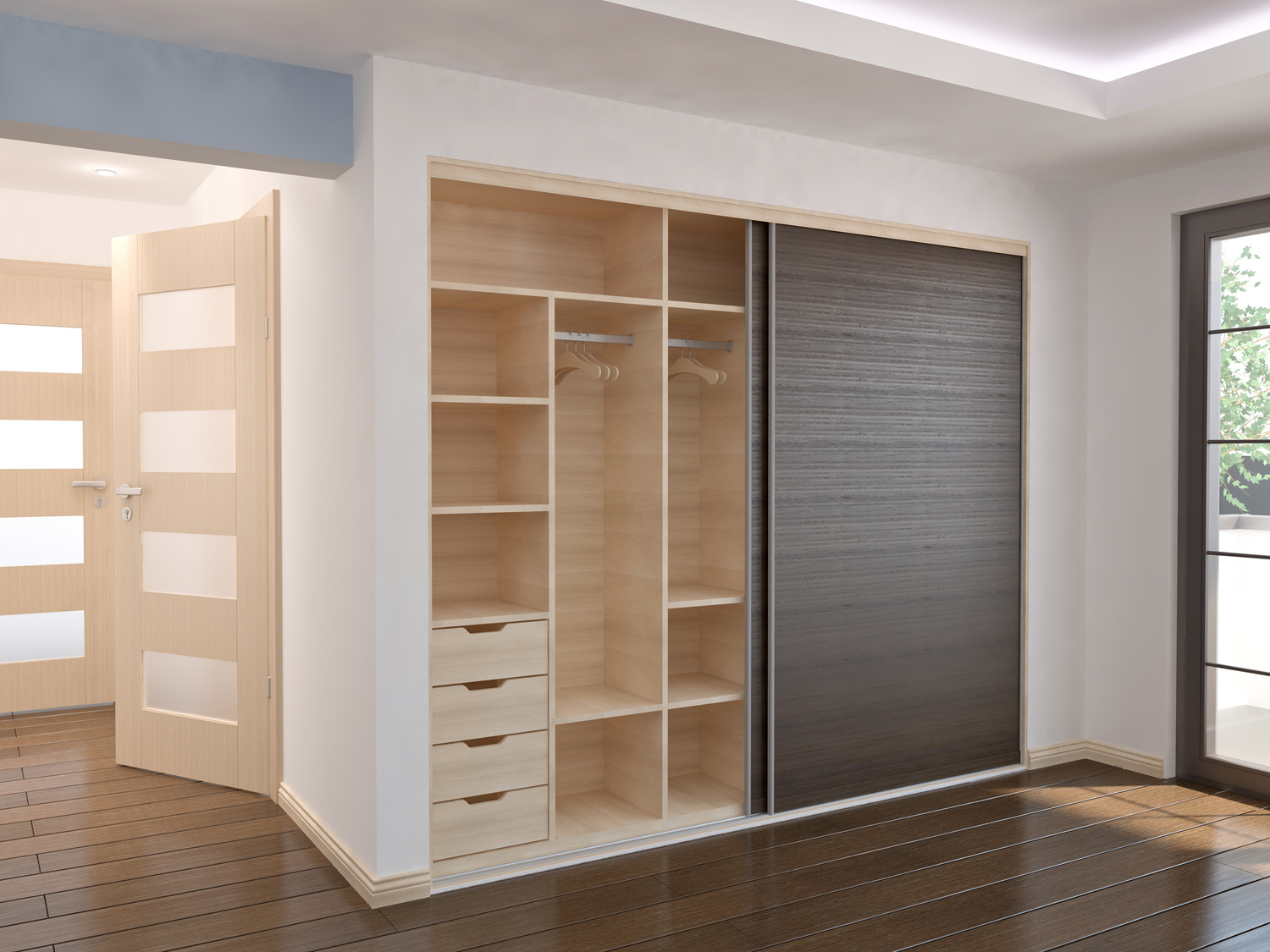 Wardrobe - Sliding doors